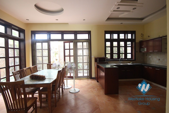 Renovated villa for rent in Ciputra Complex